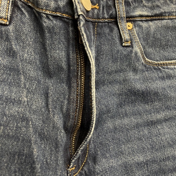 BlankNYC The Baxter Jeans Mens 30 Blue Ribcage Straight Leg Denim High Rise - Picture 5 of 13